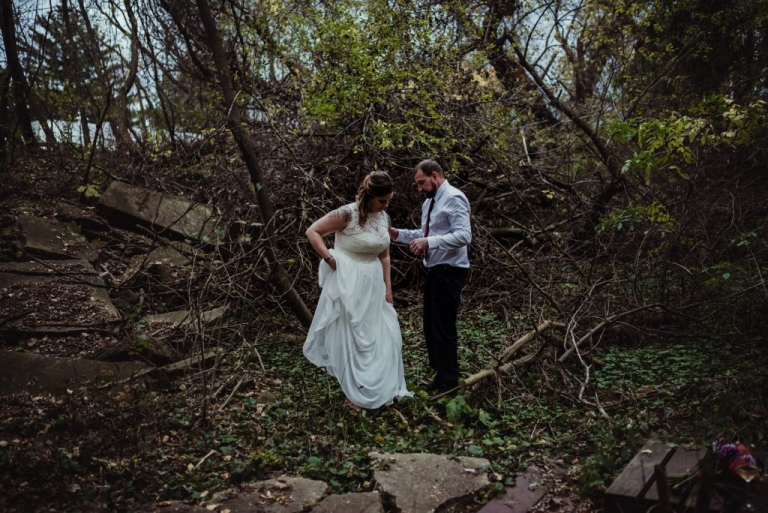 Viroqua Wisconsin Bookstore Wedding Bailey » Brittany Eitsert