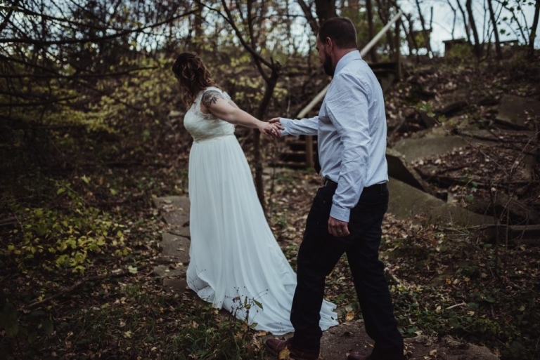 Viroqua Wisconsin Bookstore Wedding Bailey » Brittany Eitsert